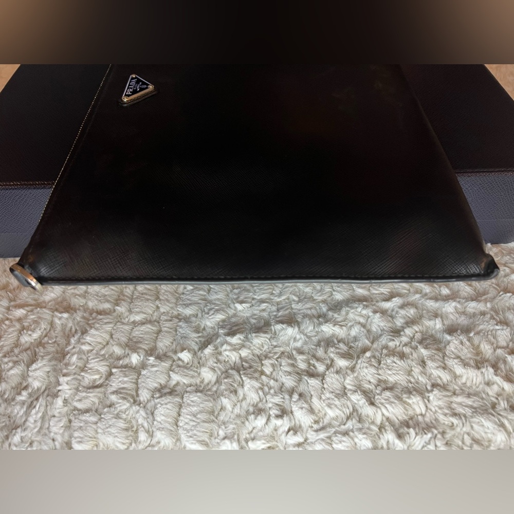 Authentic Prada Saffiano Pouch - image 5